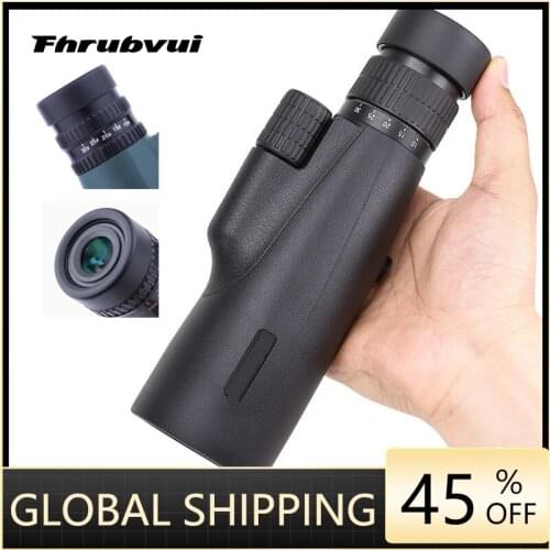 10-30X50 Powerful Monocular Long Range Pocket Spotting Zooming Telescope Eyeglass for Hunting Camping Tourism