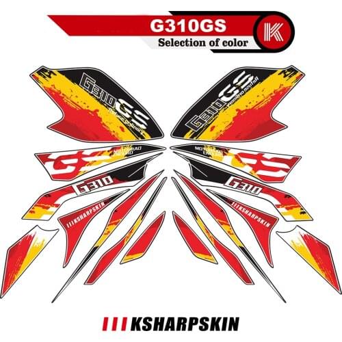 Motorcycle Body Sticker Reflective Fairing Decals Decorative Protector For BMW G310GS g 310 gs Personalized motorcycle stickers