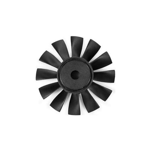 Freewing 70mm Plastic 12 blades Ducted Fan E7218 In Runner Suit For RC Plane