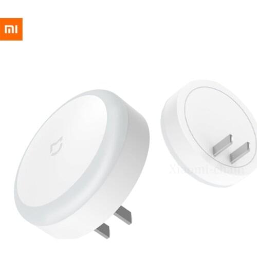 Original Xiaomi Mijia Led Induction Night Light Plug Version Lamp Automatic Lighting Touch Switch Low Energy Consumption