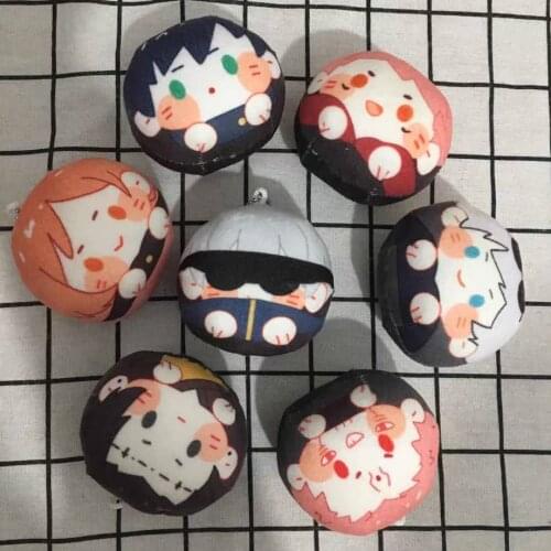 Jujutsu Kaisen Plush Anime 7cm Cosplay Dolls Pendant Yuji Itadori Costume Cute Soft Plush Baby Toys