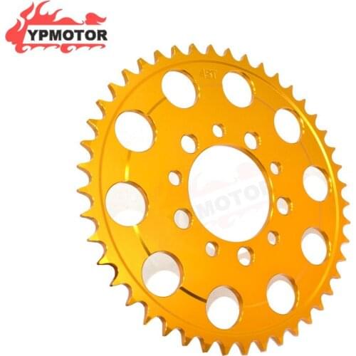 NSR 250 P2 P3 Mortorcycle CNC Rear 45T Teeth Chain Sprocket Gear For HONDA NSR250 P3 PGM3 1991-1998 PGM2 P2