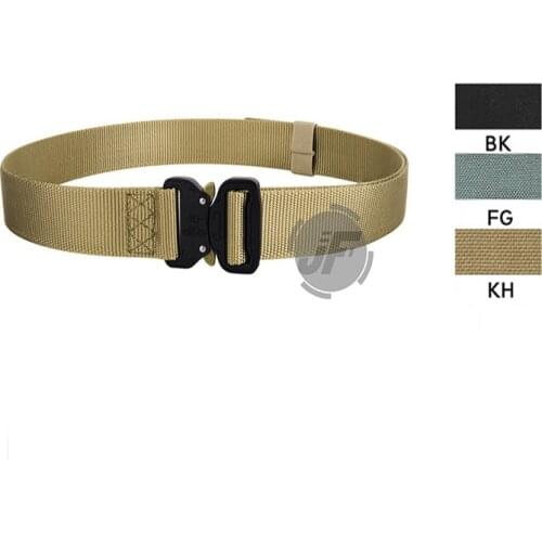 Tactical Duty Riggers Quick Release Buckle Belt 1.5 inch EDC Combat Heavy Belt 2-Ply Nylon Webbing Outdoor with Adjustable Belt