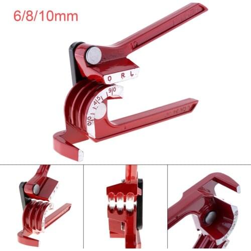 1pc Professional Manual Pipe Bender Adjustable 3 in 1 Aluminum Copper Pipe Bender Steel Fuel Brake Line Tubing Bending Tools