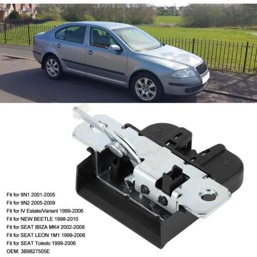 Rear Door Lock Latch Actuator Fit For Seat Ibiza/Leon/Toledo 3B9827505E Tailgate REAR TRUNK LOCK LID LATCH Car Accessories