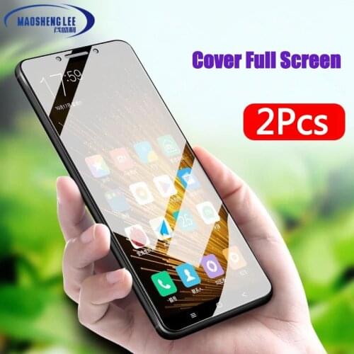 2Pcs/lot Full Tempered Glass For Xiaomi Redmi 5 Plus Redmi 6 6A Glass Screen Protector 9H Anti Blu-ray Glass for Redmi 6 Pro