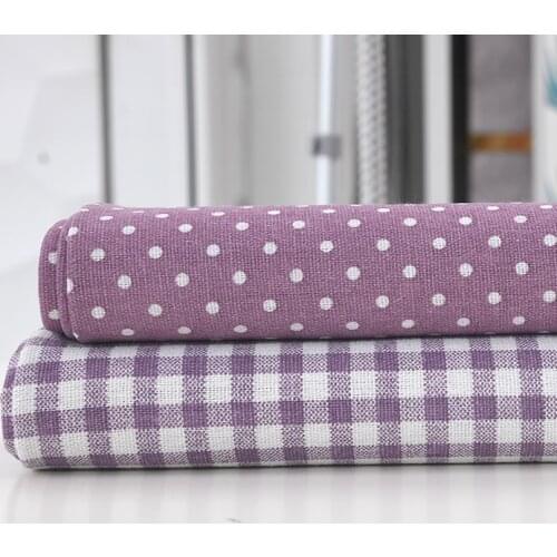 100x150cm Linen Cotton Fabric Cloth Sewing Patchwork DIY Handmade Curtain tablecloth Cloth Craft Material