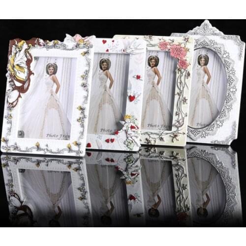 3D Photo Frame Retro Photo Frame for Wedding Party Family Home Decor Picture Desktop Frame Photo Frame Gift for Friend