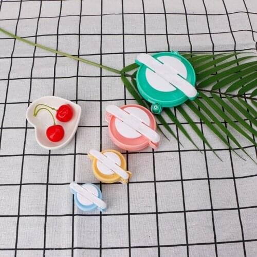 4 Sizes Pompom Maker Fluff Ball Weaver Needle Knitting Wool DIY Tool Craft Set R7UB