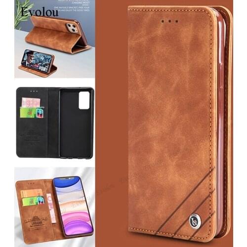 Phone Case For Samsung A72 A52 A90 A71 A51 A70 A50 A30S A50S A41 5G Magnetic Flip Leather Wallet Slot Card Back Cover