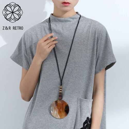 Chunky Long Collar Necklace for Women Chains Pendants Chokers Costume Jewelry necklaces & pendants Accessories Suspension 2021