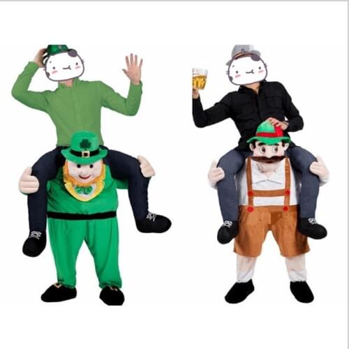 2019 New Novelty Funny Cosplay Oktoberfest Fancy Pants Fancy Dress Up Party Costume Fantasia Adult Children Cute Mascot Costume