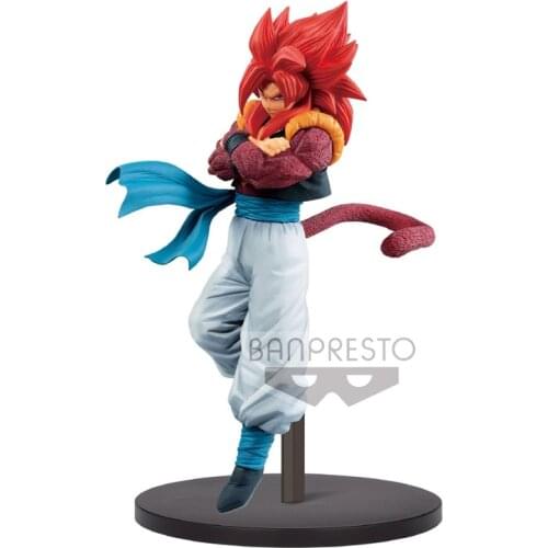 BANDAI Banpresto Original DRAGON BALL Gogeta Figure Anime Model Doll Toys Gifts
