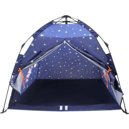 Baby Beach Camping Tent Child Travel Waterproof Picnic UV-protecting Games Indoor Bed Wigwam Starry Sky Teepee Castle