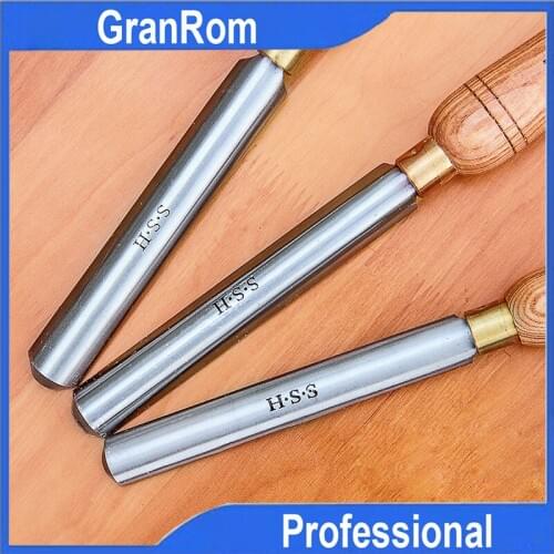 Semi-circular Paring Tool High Speed Steel Handheld Turning Knife Hardwood Turning Tools Wood Turning Knife Woodworking Tools