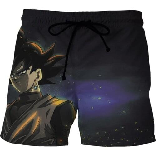 LOVE SPARK Black Cartoon Boys Summer Shorts Elastic Fast Dry Bodybuilding Gym Jogging Running Boys Sports Light Shorts M To 6xL