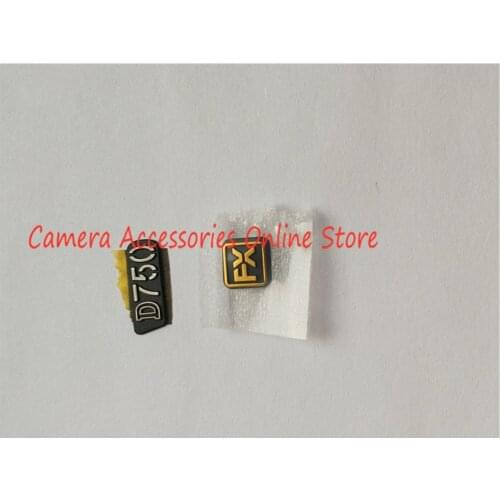 NEW For Nikon D750 LOGO Lable Front Left Side FX Base Name Plate Nameplate Camera Replacement Spare Part