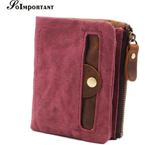 SOIMPORTANT Women's Wallets With Zippers