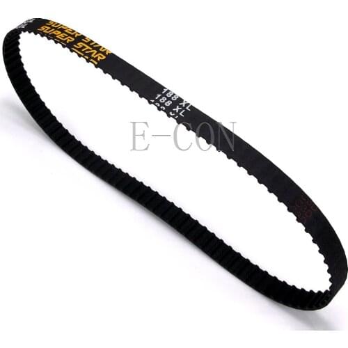 1pcs 188XL Timing Belt L039 99Teeth Width 0.39inch(10mm) XL Positive Drive Pulley for CNC Stepper Motor and Engraving Machine