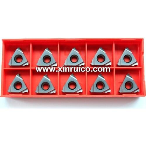 10pcs/lot 16ER 1.5 ISO cemented carbide threaded inserts for machining stainless steel