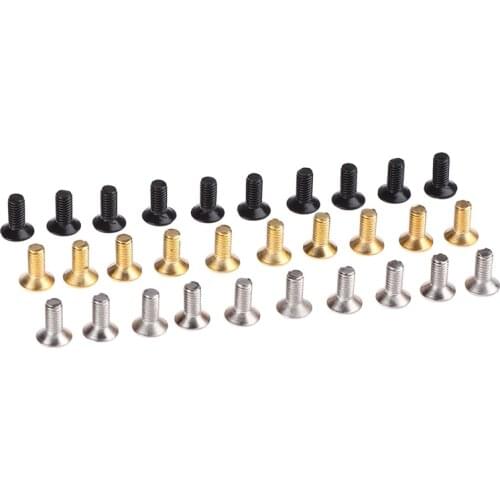 10Pcs/lot 5 Way 3 Way Lever Switches Selector Mounted Screw - Guitar Tuning Peg Key Tuners Machine Heads Gear Mounted Screw