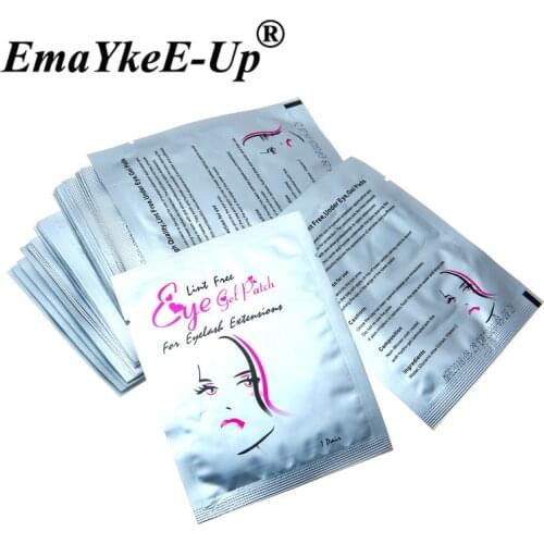 100pair Paper Patches Eyelash Under Eye Pads Under Eye Pads Gel Eyepads Gel Eye Pads Planting Eyelash Tools