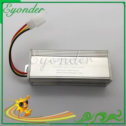5a 60w step down buck 48v~120v 56v 60v 65v 70v 72v 80v 84v 90v 100v 108v 110v isolated dc-dc 12v converter power supply for car
