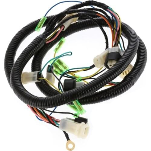 Car Wiring Harness Assembly Set Headlight/Coil/TORS/Key Hookup Wiring Harness For Yamaha Banshee YFZ350 #2GU-82590-10-00 OEM
