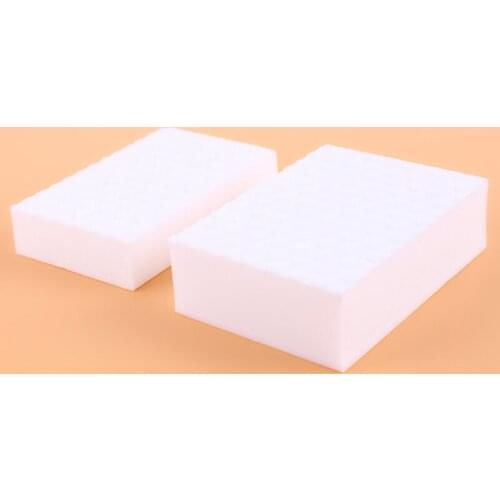 White Cleaning Sponges Scouring Pads Magic Dishwashing Brushes Decontamination Wiping Sponges Kitchen Cleaning Tools