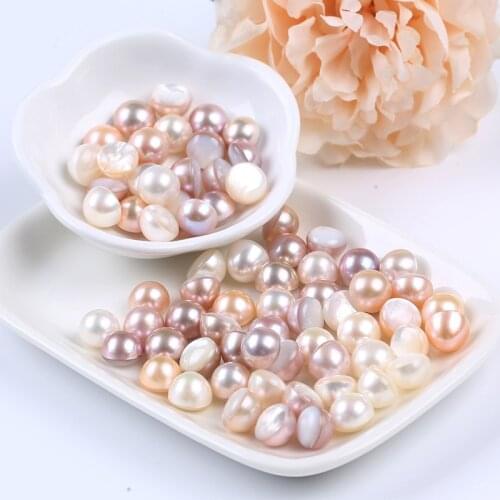 High Quality 10-11mm Natural Color Mabe Loose Pearl Good Luster Beads
