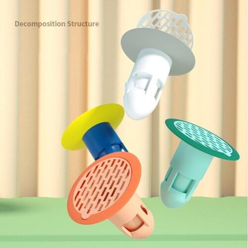 Household Kitchen Sink Filter Shower Drain Hair Catcher Stopper Bathroom Sink Strainer Floor Drain Sewer Outfall Filter