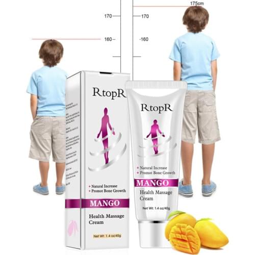 Child Natural Increase Height Oil Promot Bone Growth Body Grow Larger Mango Foot Massage Cream Medicine Health Care Products