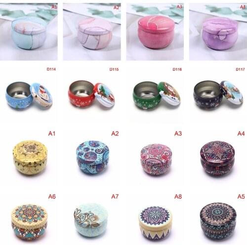 Home Garden Personality Candy Box Drum-shaped Candy Cookie Box Festive Party Supplies Rose Tea Pot Tin Box Small Fresh