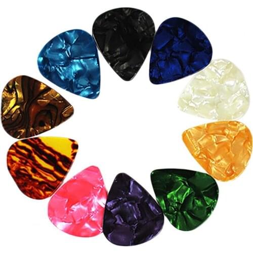 10pcs Guitar Pick Colorful Long Life Love Heart Universe Planet Guitar Plectrum Guitar Pick Guitar Plectrum Guitar Pick