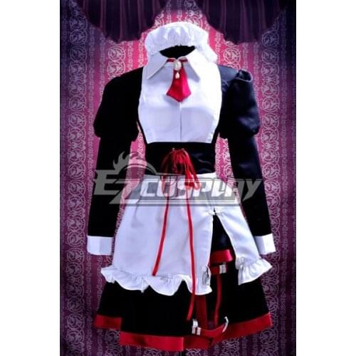 Umineko no Naku Koro ni Shannon maid cosplay costume E001