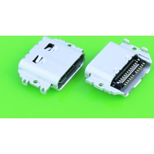 10-50pcs mini micro usb connector jack socket charging port replacement repair for Motorola Moto Z Droid Play XT1650 M1 XT1635