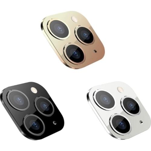 New Camera Lens Cover for iPhone X XS / XS MAX Seconds Change for iPhone 11 Pro G6DC