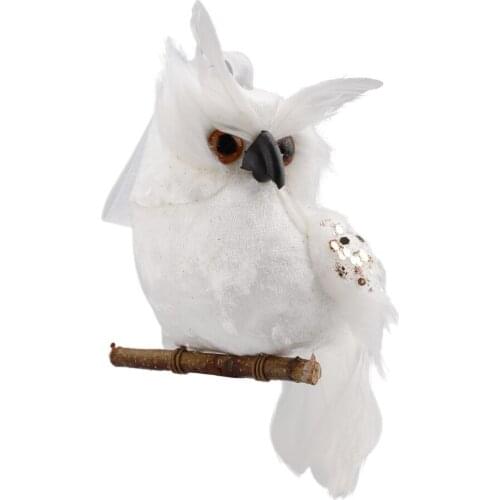 Hanging Owl Ornament Pendants Ornaments Artificial Owls Outdoor Holiday Living Room Wall Decoration Child Gift Toys