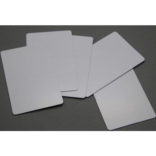RFID UHF White Card, Read 15m EPC Gen2/ISO 18000-6C UHF PVC Tag for Windshield/VIP Card