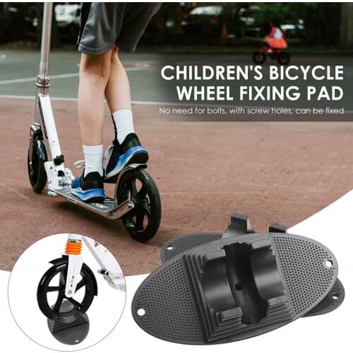 Universal Bike Anti-slip Bicycle Trainer Placed Blocks Front Wheel Support Riser Block Tool Mounting Plat for Bicycle Trainers