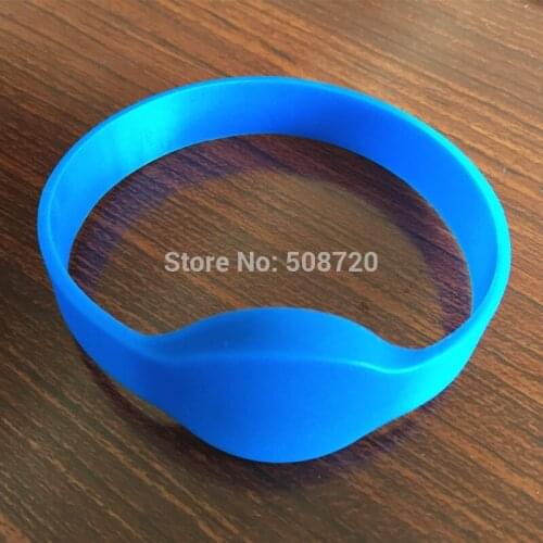 10 PCS 125KHZ EM4100 ISO Compatible ID wristband silicone rfid bracelet for Access Control