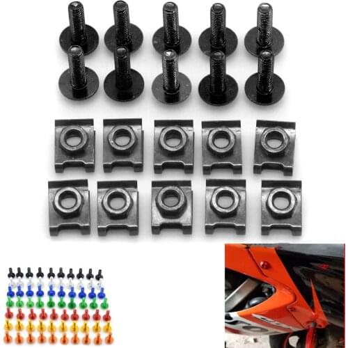 6MM CNC Motorcycle Accessories Fairing body work Bolts Screws for Brutale 800/RR Rivale 800 Turismo Veloce 800 Brutale 675