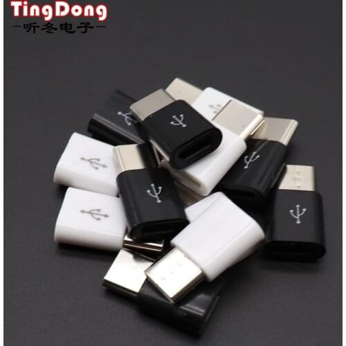 USB Type C OTG Adapter Micro USB To Type C Charger USB-C for Samsung Galaxy Note 8 9 S8 S9 Plus A3 A5 A7 2017 Charging Tipe C