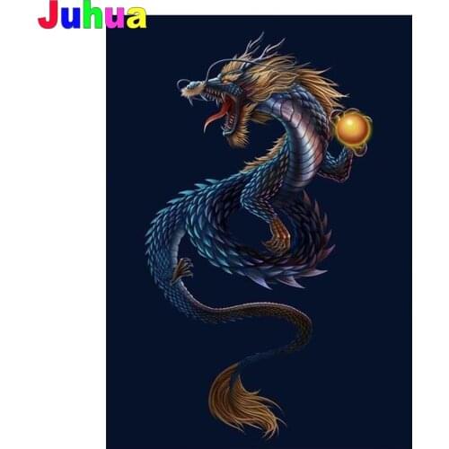 Dragon Full Drill 5D DIY Diamond Painting Anime animal Diamond Embroidery mosaic diamond Stitch rhinestone picteure home Decor