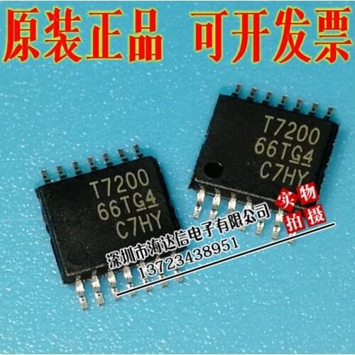 Free Shipping 10pcs/lot TDC7200PWR TDC7200PW TDC7200 T7200 TSSOP14 100% New Original