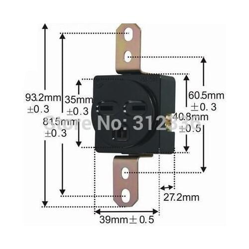 Free Shipping American style japanese style socket use on generator