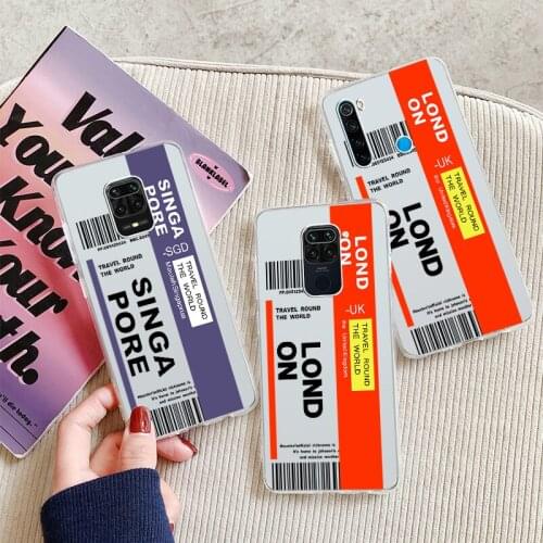 Hot Retro label case For Huawei P9 P10 P20 P30 P40 P smart Lite Plus Pro cases Y5 Y6 Y7 2017 2018 nova 3i soft Cover