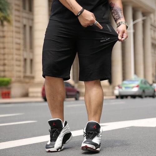 Extra XL Large Size Shorts Mens Trunks Trendy Fat Guy Workwear Casual Loose Pants Fat Shorts Men Plus Size Men Clothing