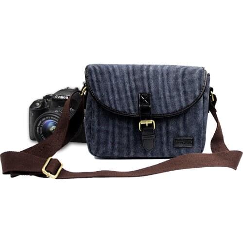 Feshion Canvas Travel Shoulder Messenger Bag Camera Case Bag For Nikon 3000 D3100 D3200 D5000 D5100 5200 D5300 D7100 D7200 D7000