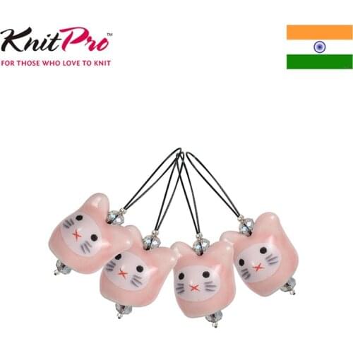 12 piece/pack Knitpro Knitting Stitch Markers Locking Stitch Marker DIY Craft Weave Tools Crochet Knitting Tool